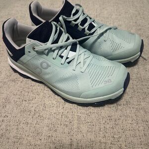 On Running Women's Sneakers - Light Green and Black